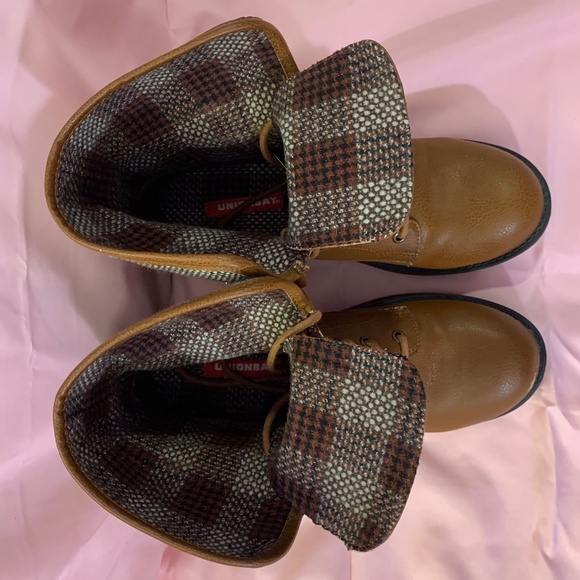 UNIONBAY Women's Sparky-u Leather Boot - Brown - Size 8 - Picture 6 of 8